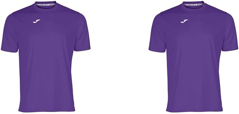 Joma Camiseta Deportiva Manga Corta Hombre, 6XS - 3XL - Ligera y Transpirable, Óptima para Running y Gym - Combi