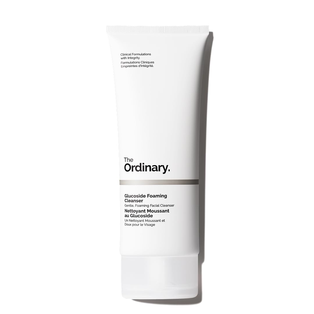 The Ordinary Glucoside Foaming Cleanser, Foaming Facial Cleanser with Glucoside, Gentle Foaming Facial Cleanser for All Skin Types Including Sensitive Skin, 150ml