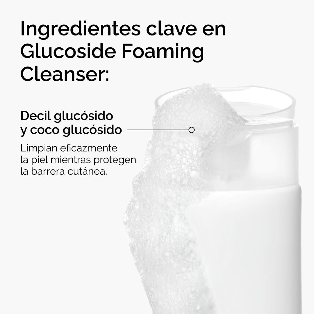 The Ordinary Glucoside Foaming Cleanser, Foaming Facial Cleanser with Glucoside, Gentle Foaming Facial Cleanser for All Skin Types Including Sensitive Skin, 150ml