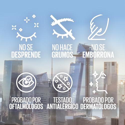 Maybelline New York Lash Sensational Sky High Mascara with Flexible Brush and Bamboo Extract, Extreme Volume and Length for Long and Defined Eyelashes, 5ml, Shade 01, Black