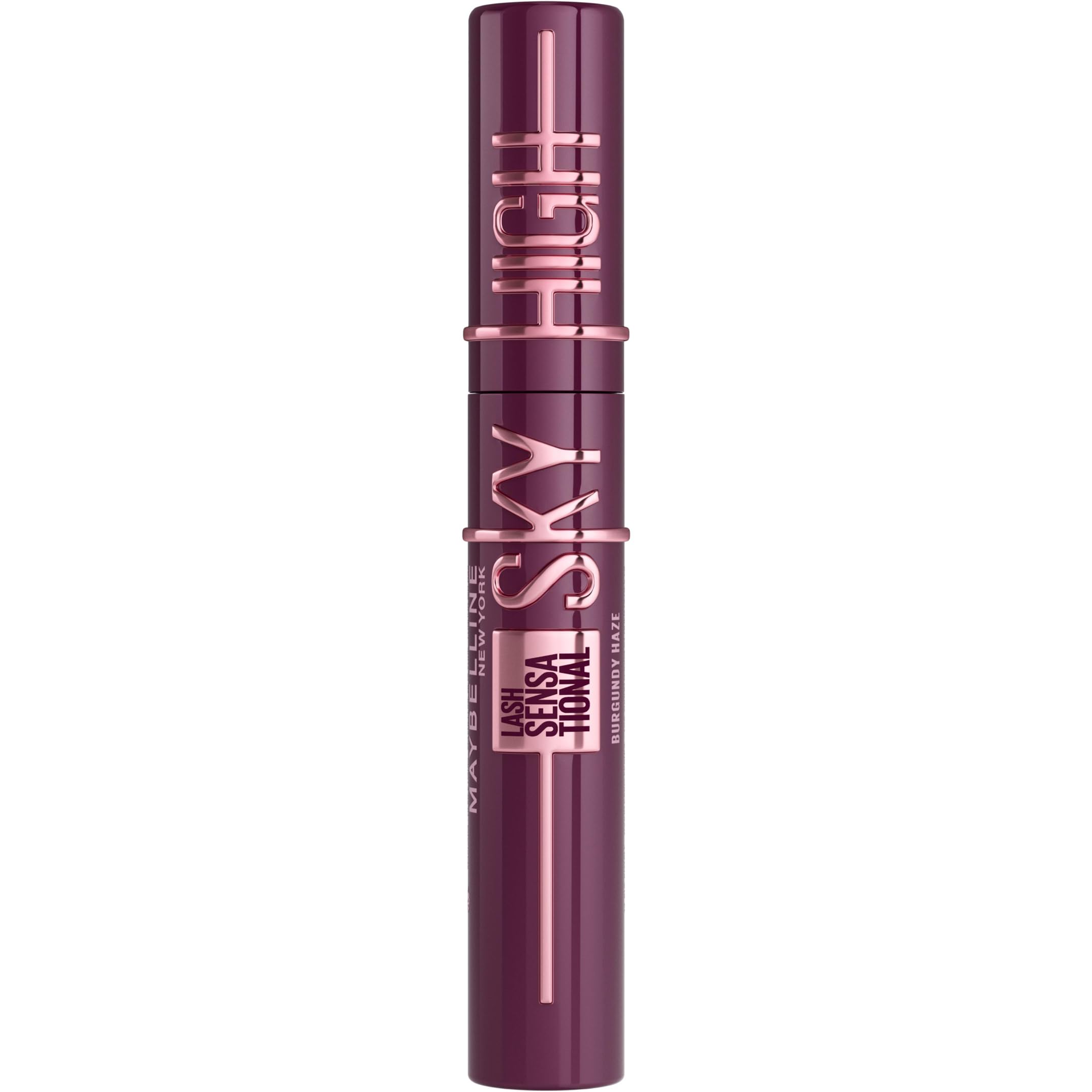 Maybelline New York Lash Sensational Sky High Mascara with Flexible Brush and Bamboo Extract, Extreme Volume and Length for Long and Defined Eyelashes, 5ml, Shade 01, Black