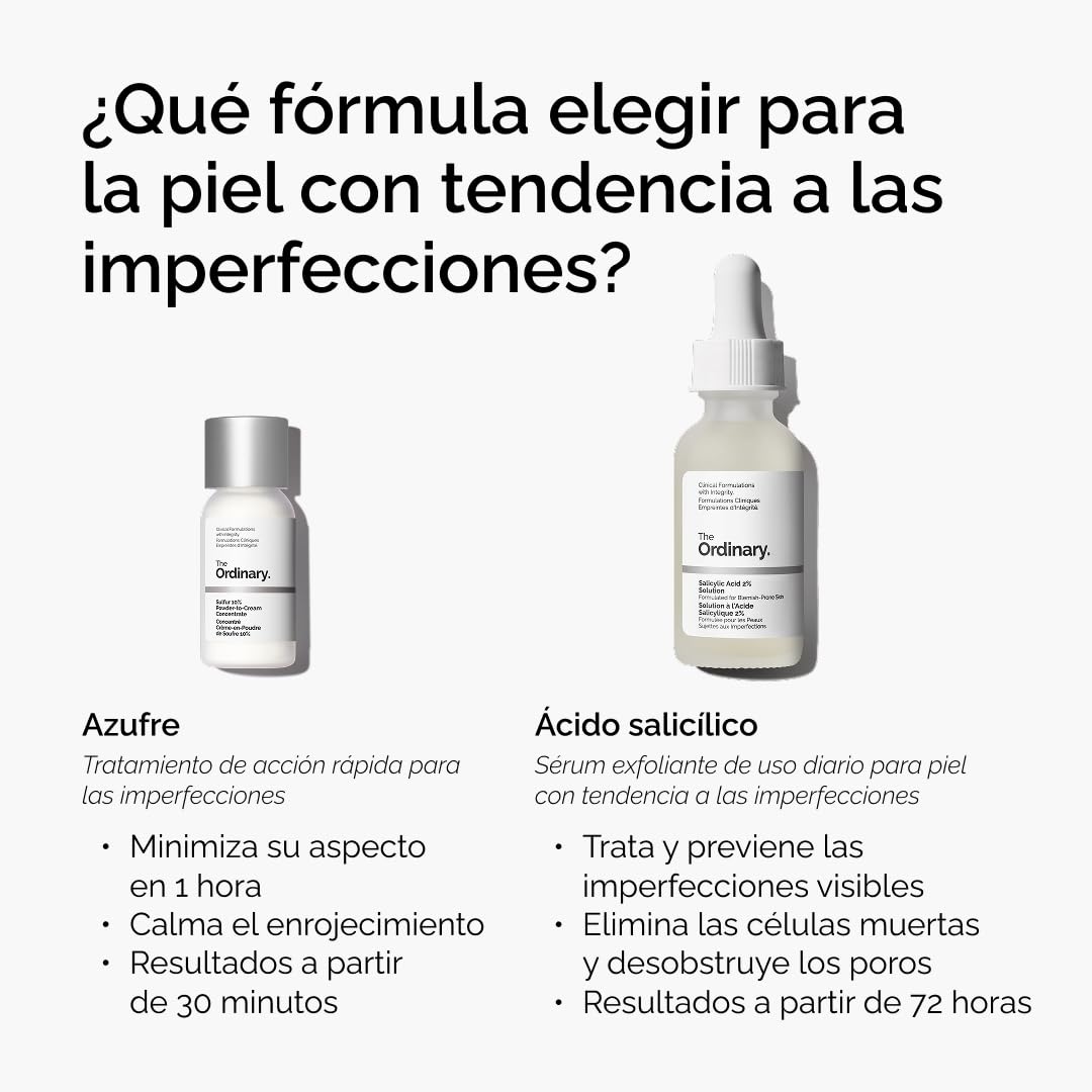 The Ordinary Salicylic Acid 2% Solution, Serum with Salicylic Acid, Specific Serum for Skin Prone to Blemishes, 30 ml