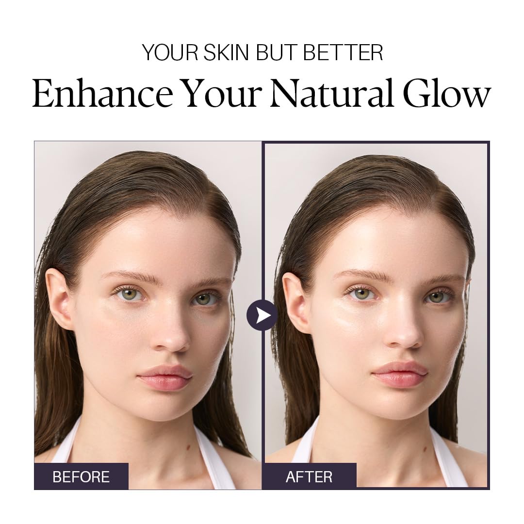 d'alba Loção solar tonificante Waterfull SPF50+PA++++++ de trufa branca italiana, creme solar tingido com filtros UV veganos, loção solar brilhante e iluminadora, Skincare coreano