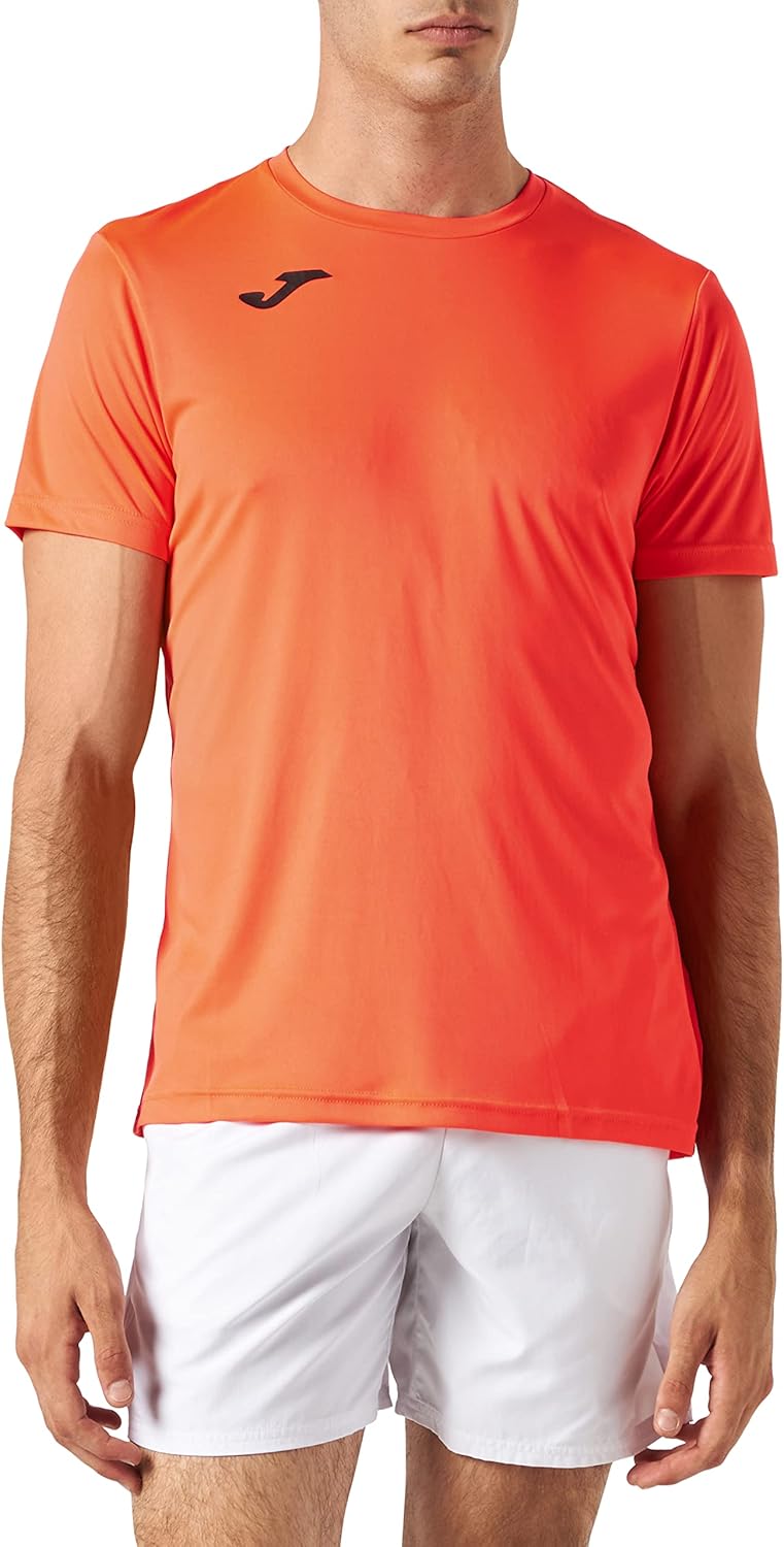 Joma Camiseta Deportiva Manga Corta Hombre, 6XS - 3XL - Ligera y Transpirable, Óptima para Running y Gym - Combi