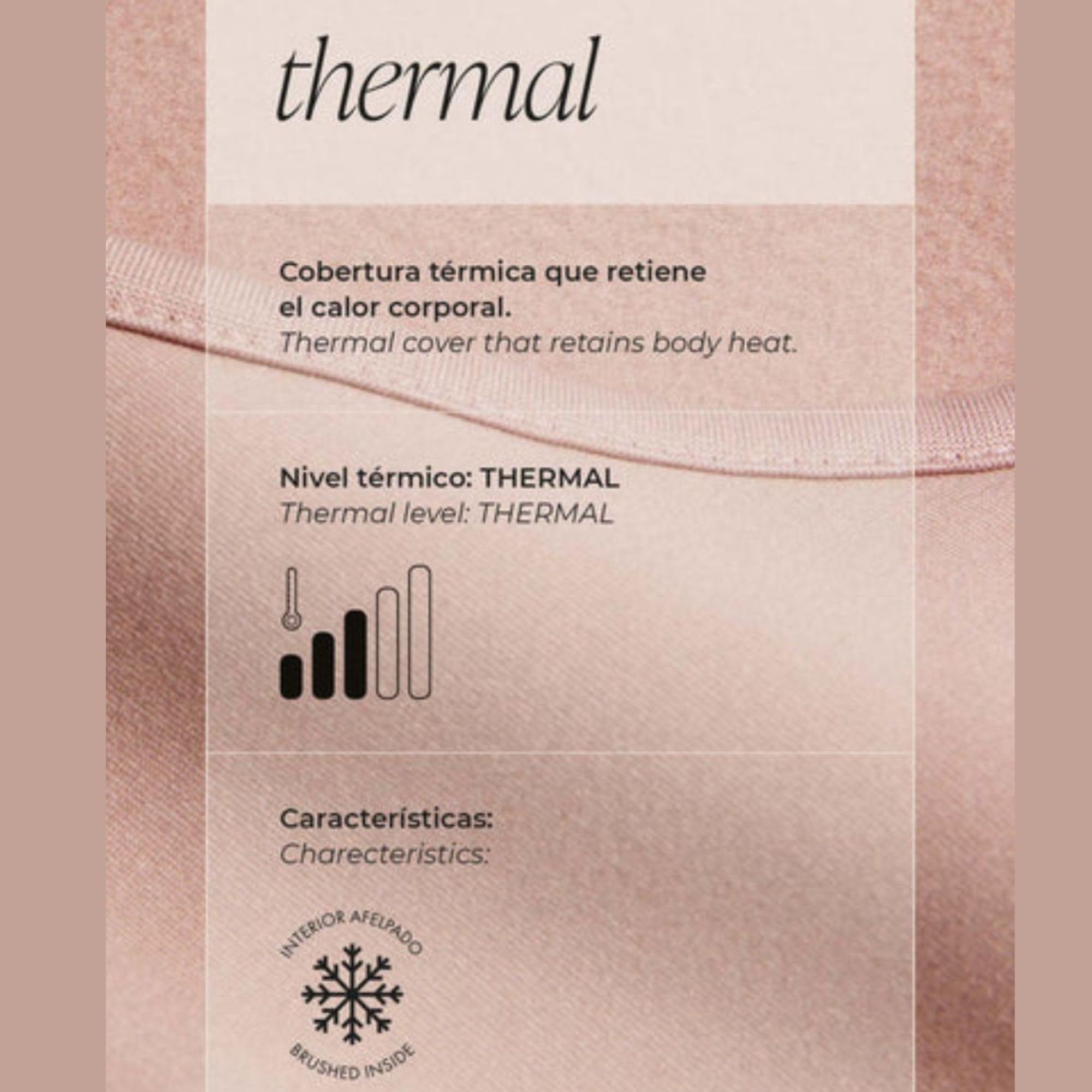 YSABEL MORA Camisola térmica para mulher