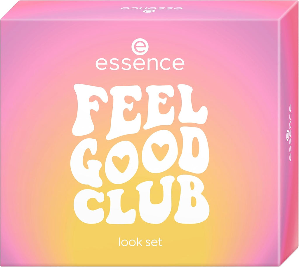 essence Conjunto de maquilhagem FEEL GOOD CLUB, natural, brilhante, pulverizado, brilhante (1 unidade)