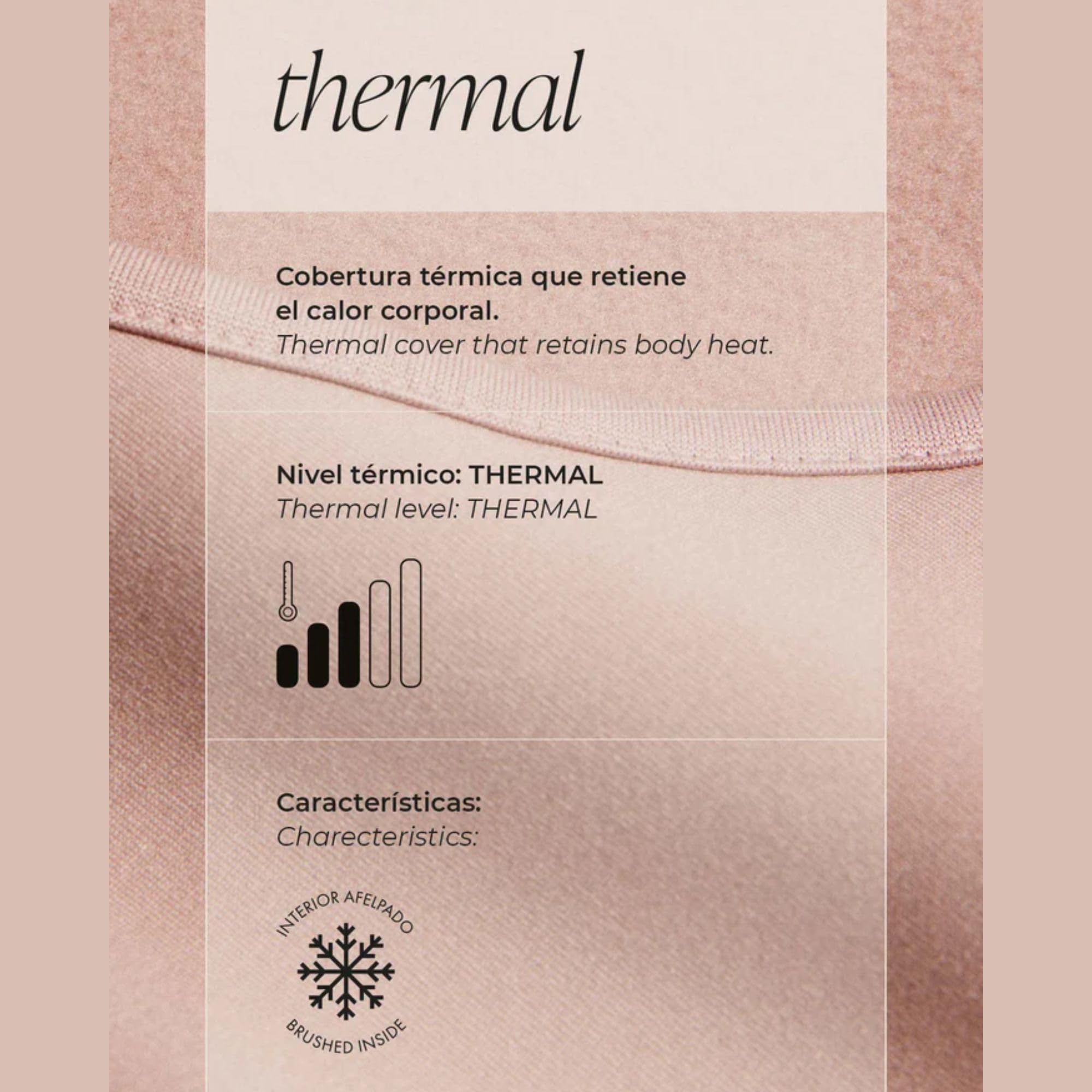 YSABEL MORA Camisola térmica para mulher