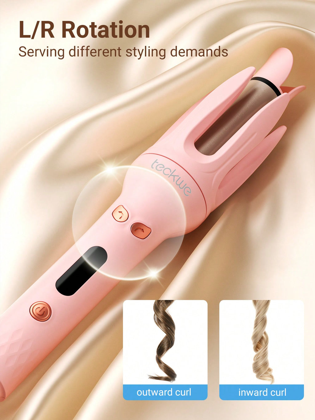 Teckwe Modelador de cachos automático