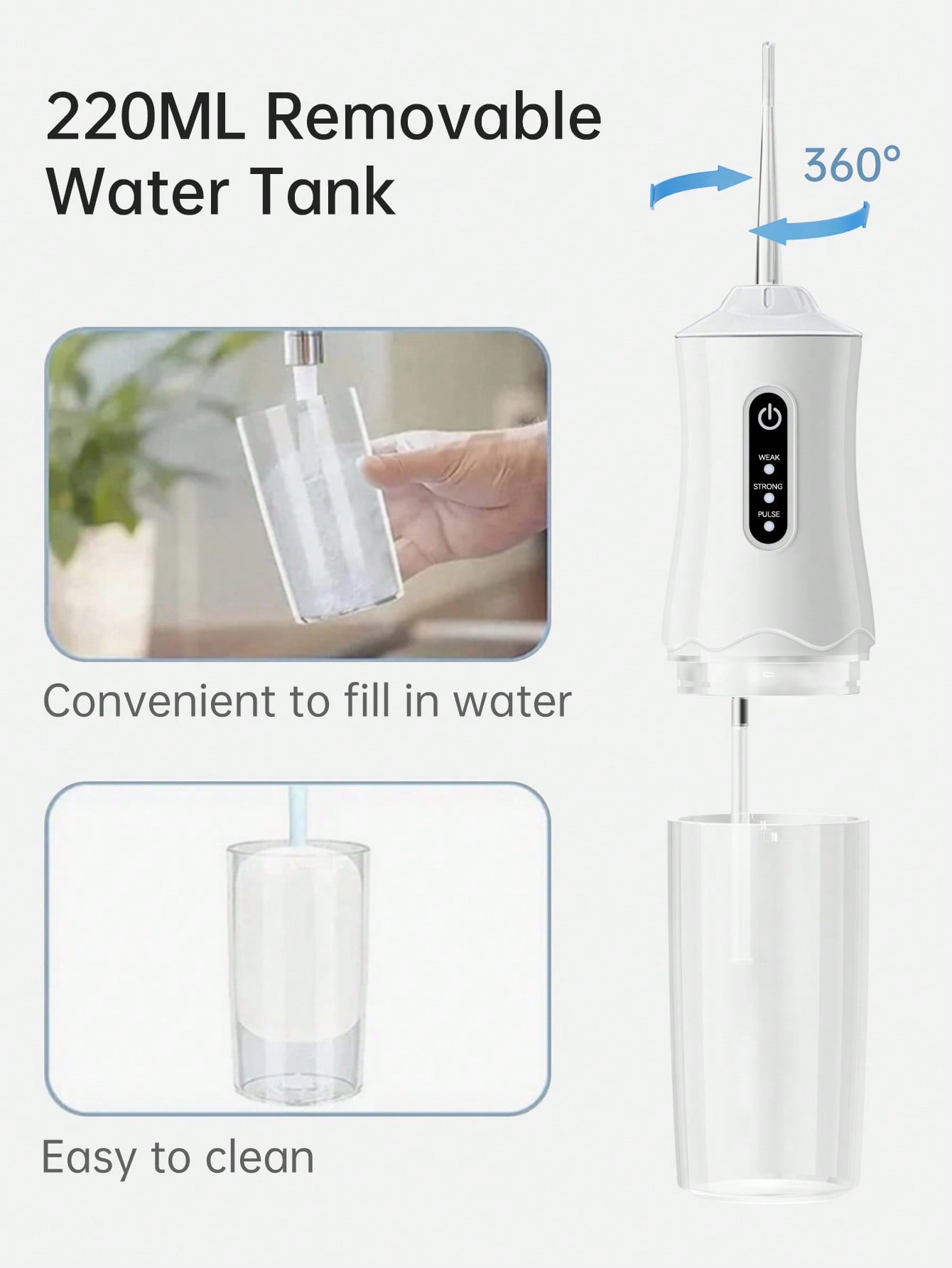 HYUNDAI Irrigador bucal recarregável