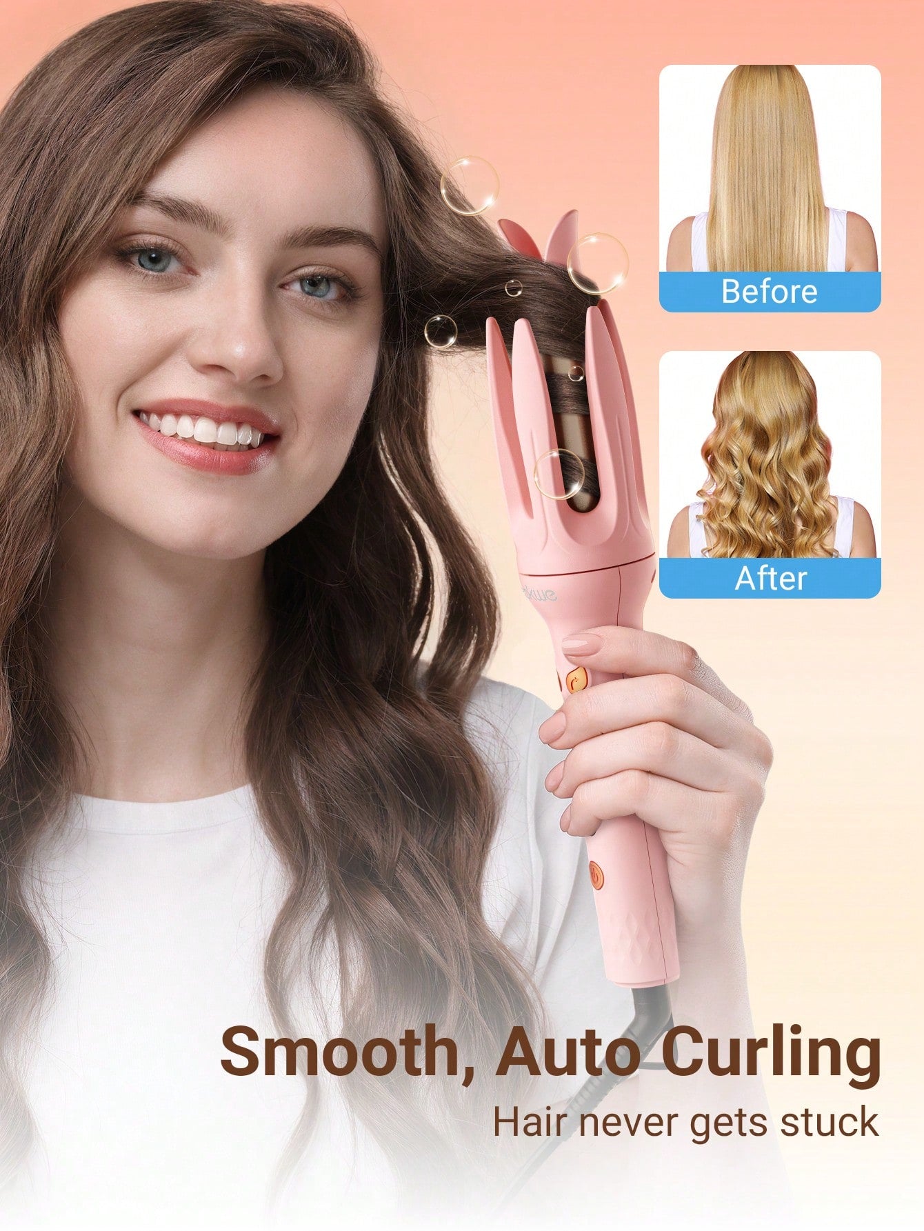 Teckwe Modelador de cachos automático